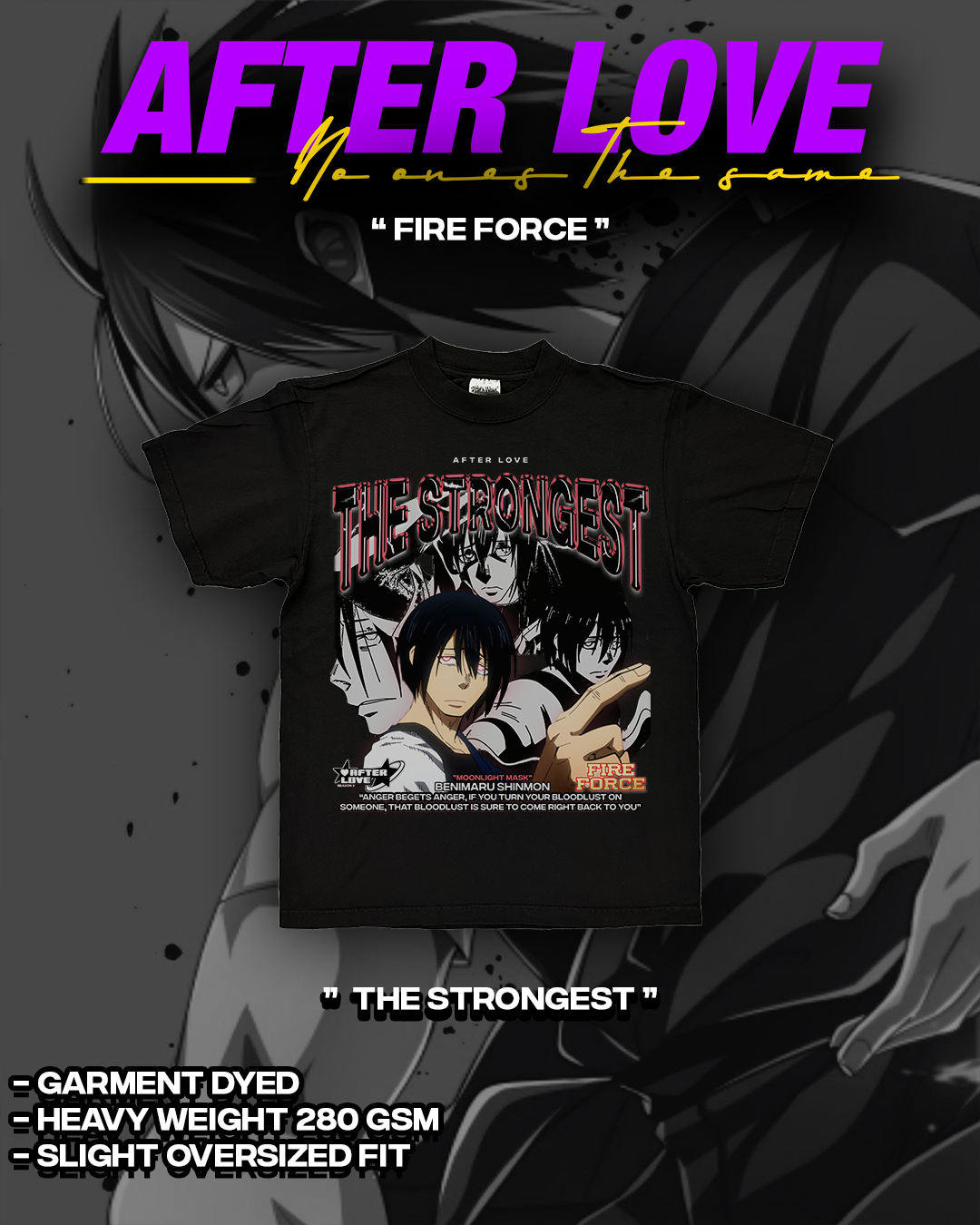 " The Strongest " Graphic Tee