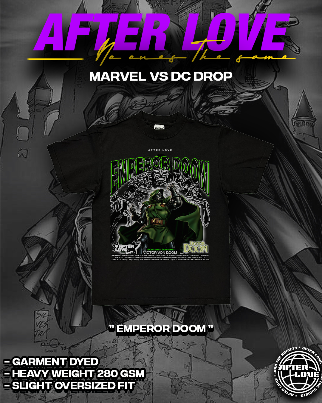 " Emperor Doom" Graphic Tee