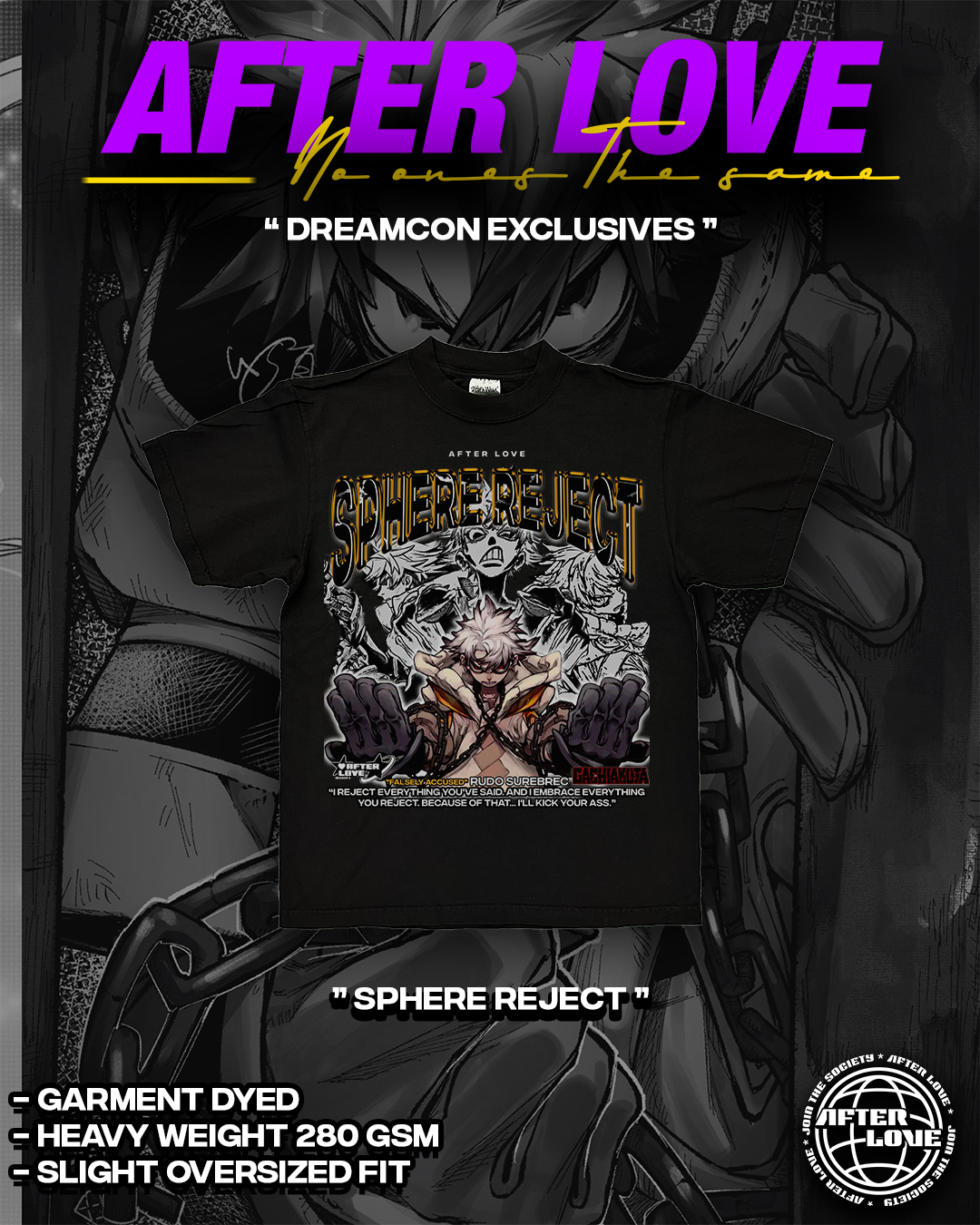 " Sphere Reject " Graphic Tee