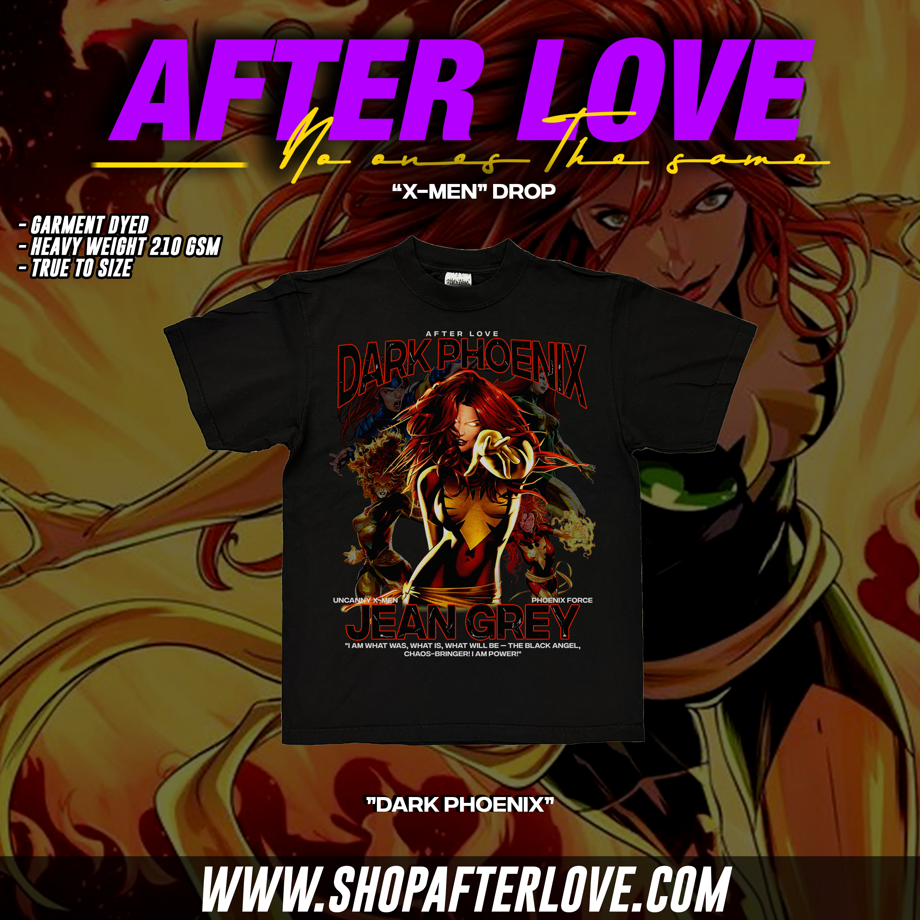 "Dark Phoenix" Graphic Tee