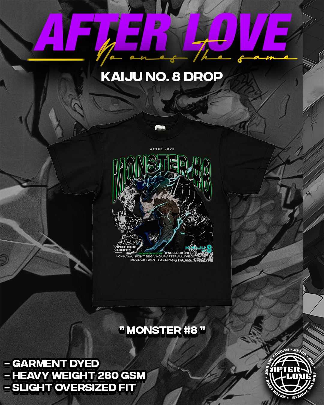 " Monster #8 v2" Graphic Tee