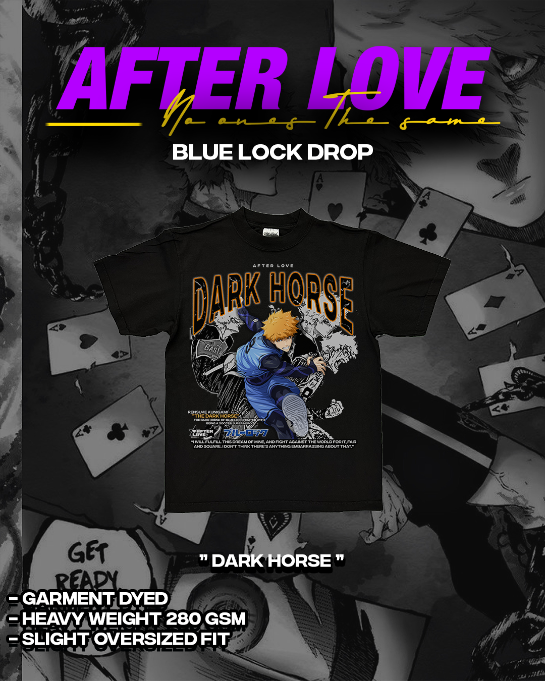 " Dark Horse " Graphic Tee