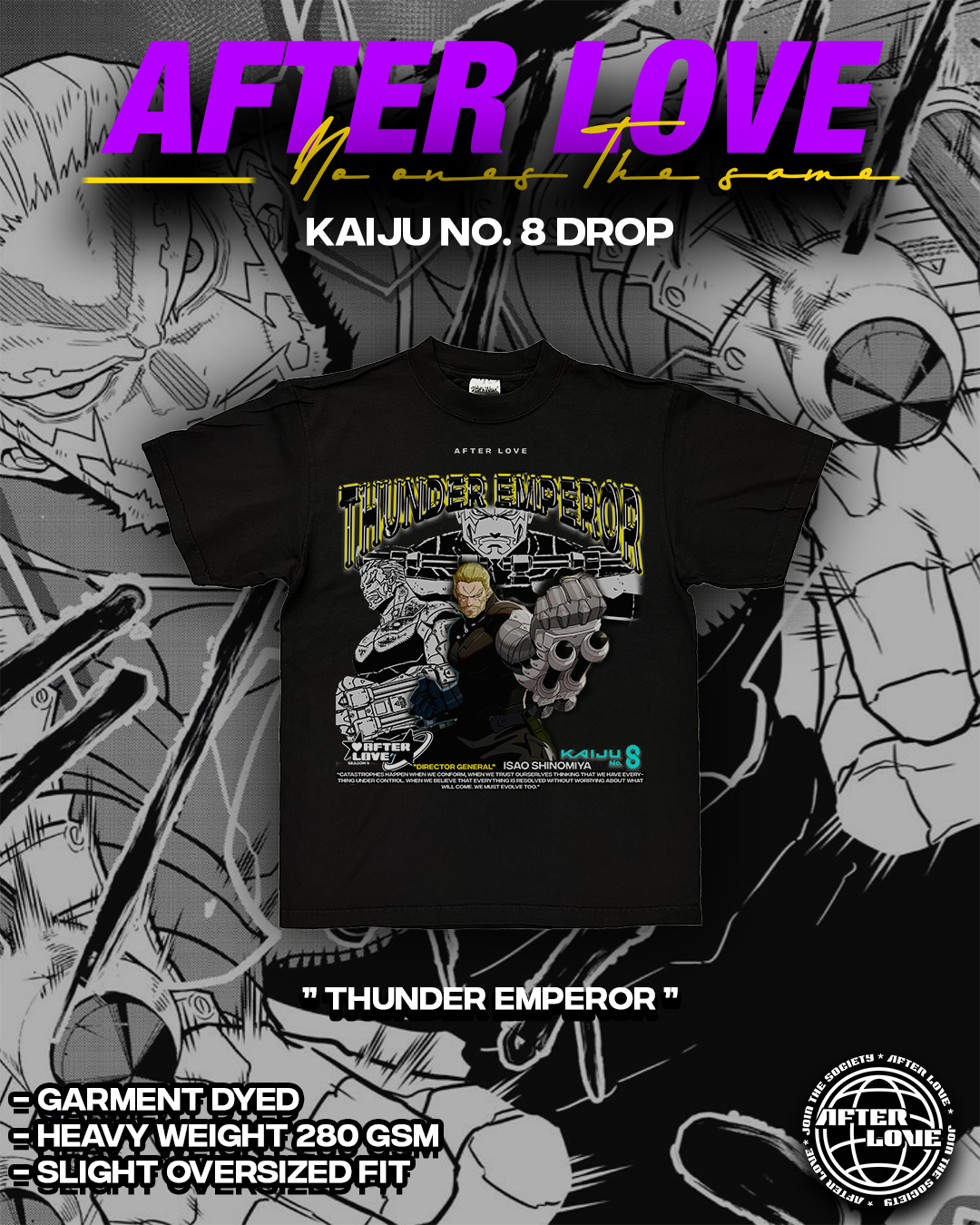 " Thunder Emperor" Graphic Tee