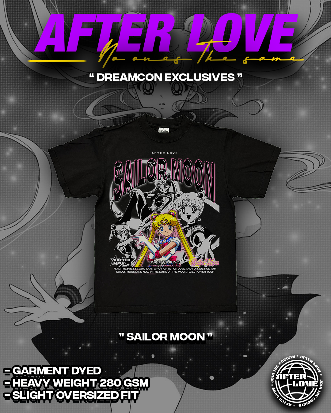 " Sailor Moon  " Graphic Tee