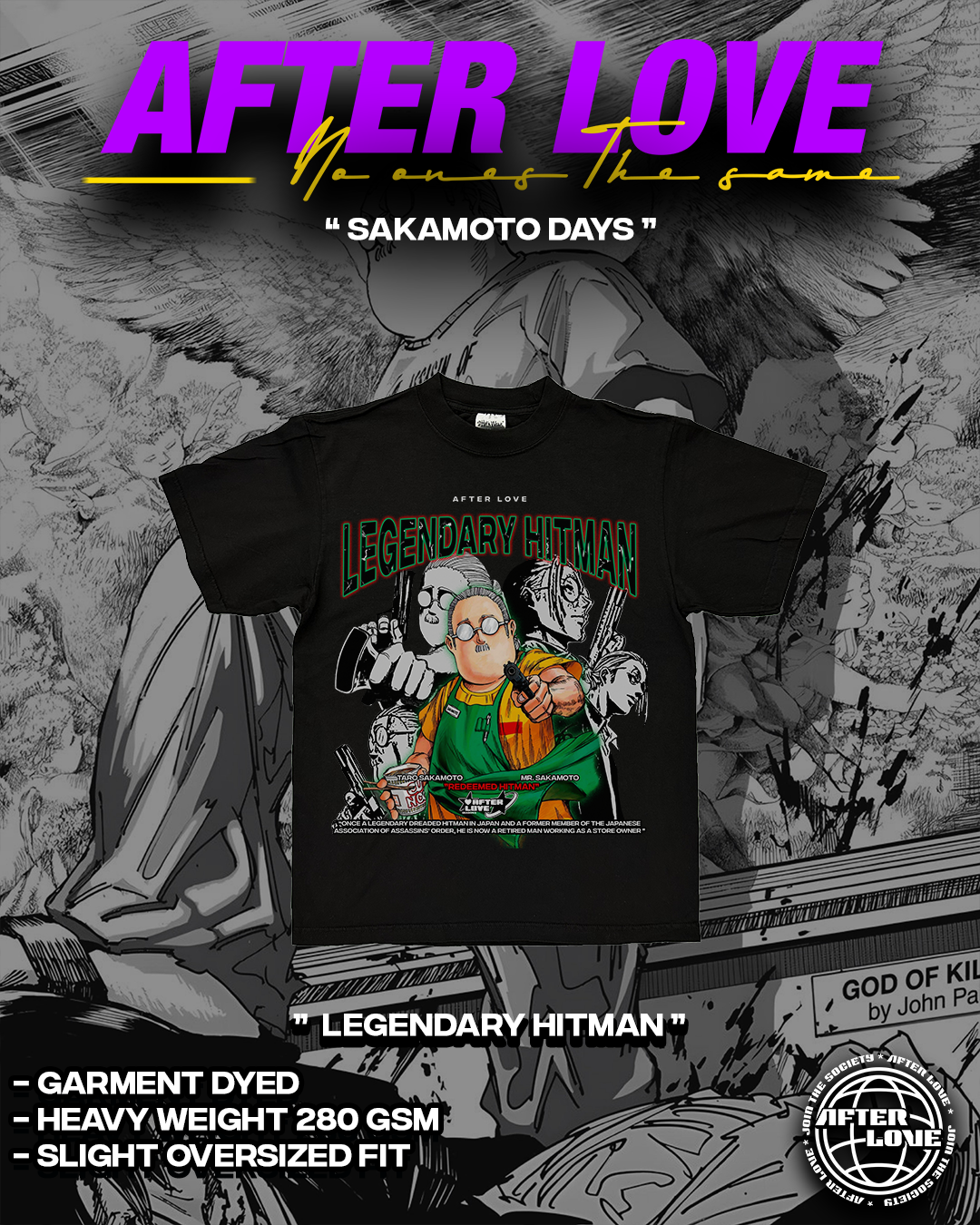 " The Legendary Hitman " Graphic Tee
