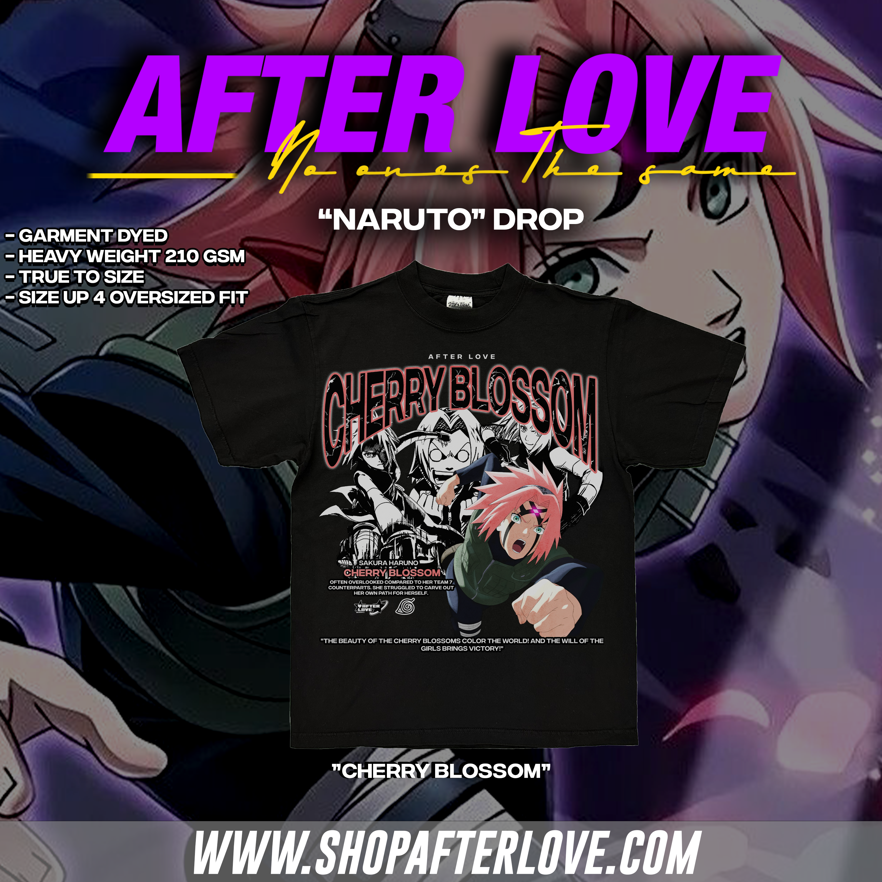 "Cherry Blossom" Graphic Tee