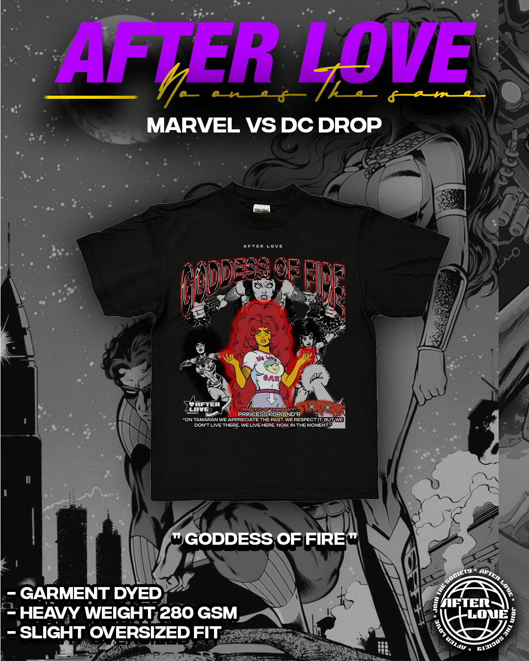 " Goddess of Fire" Graphic Tee