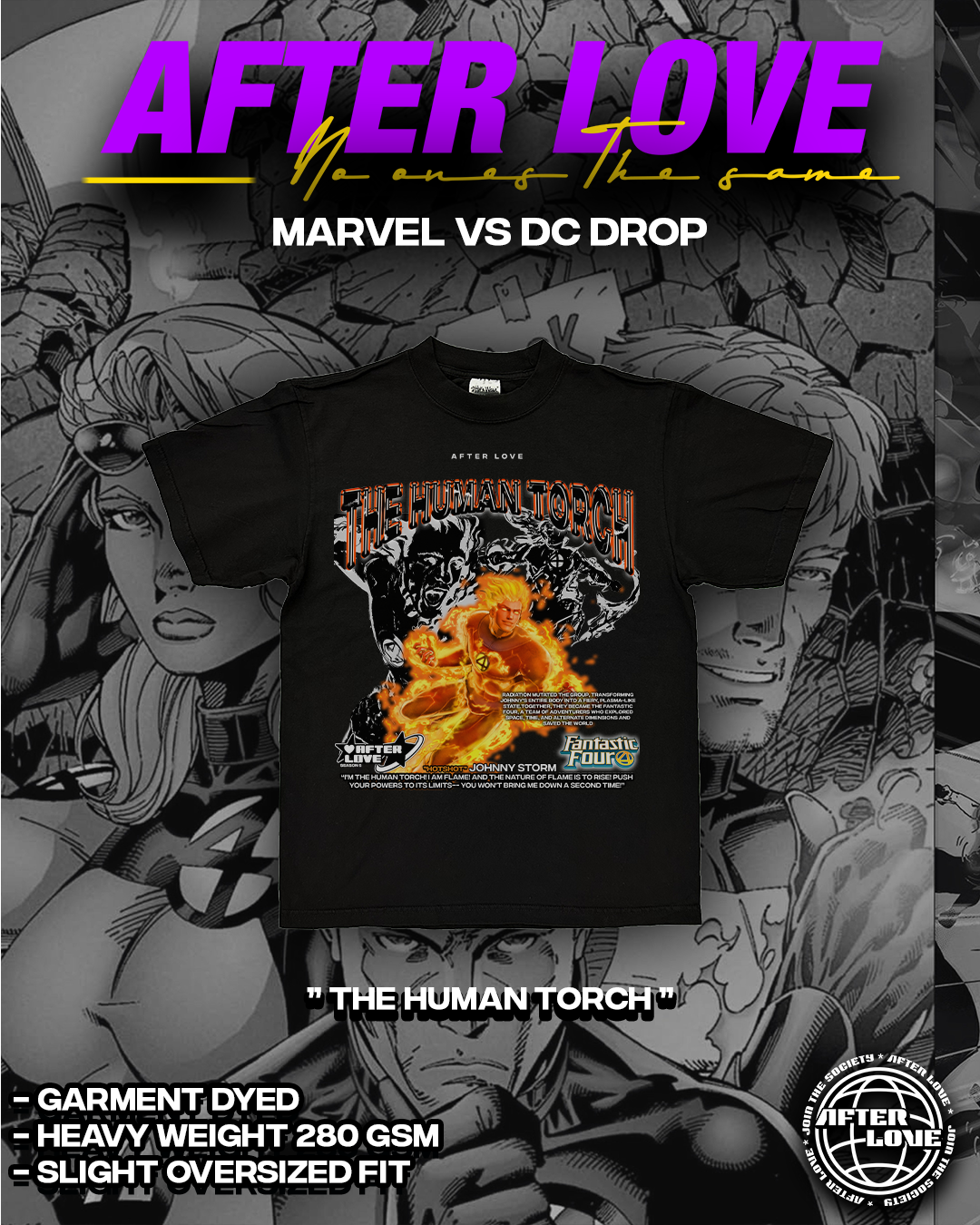 " The Human Torch " Graphic Tee