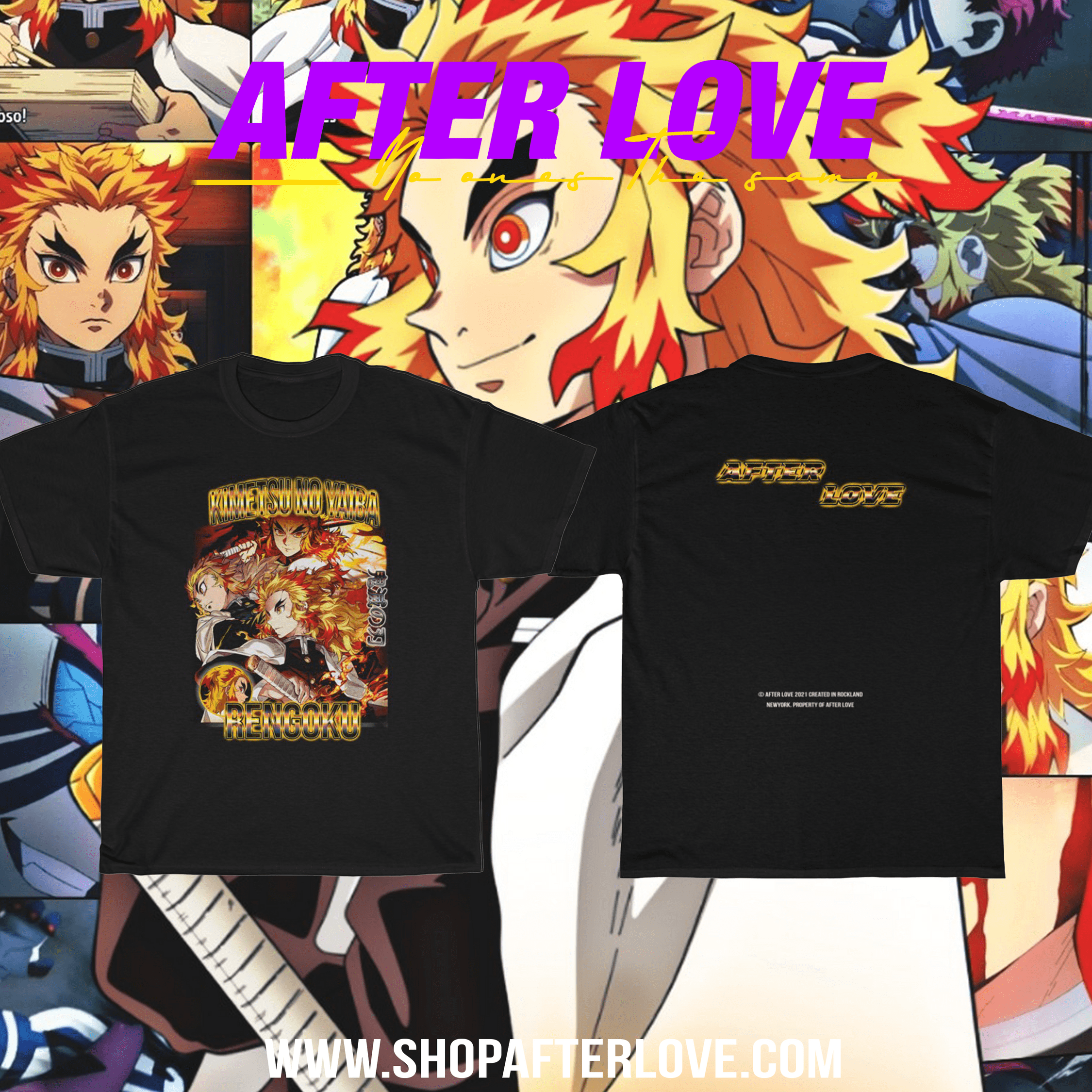 Kyojuro Rengoku Graphic Tee