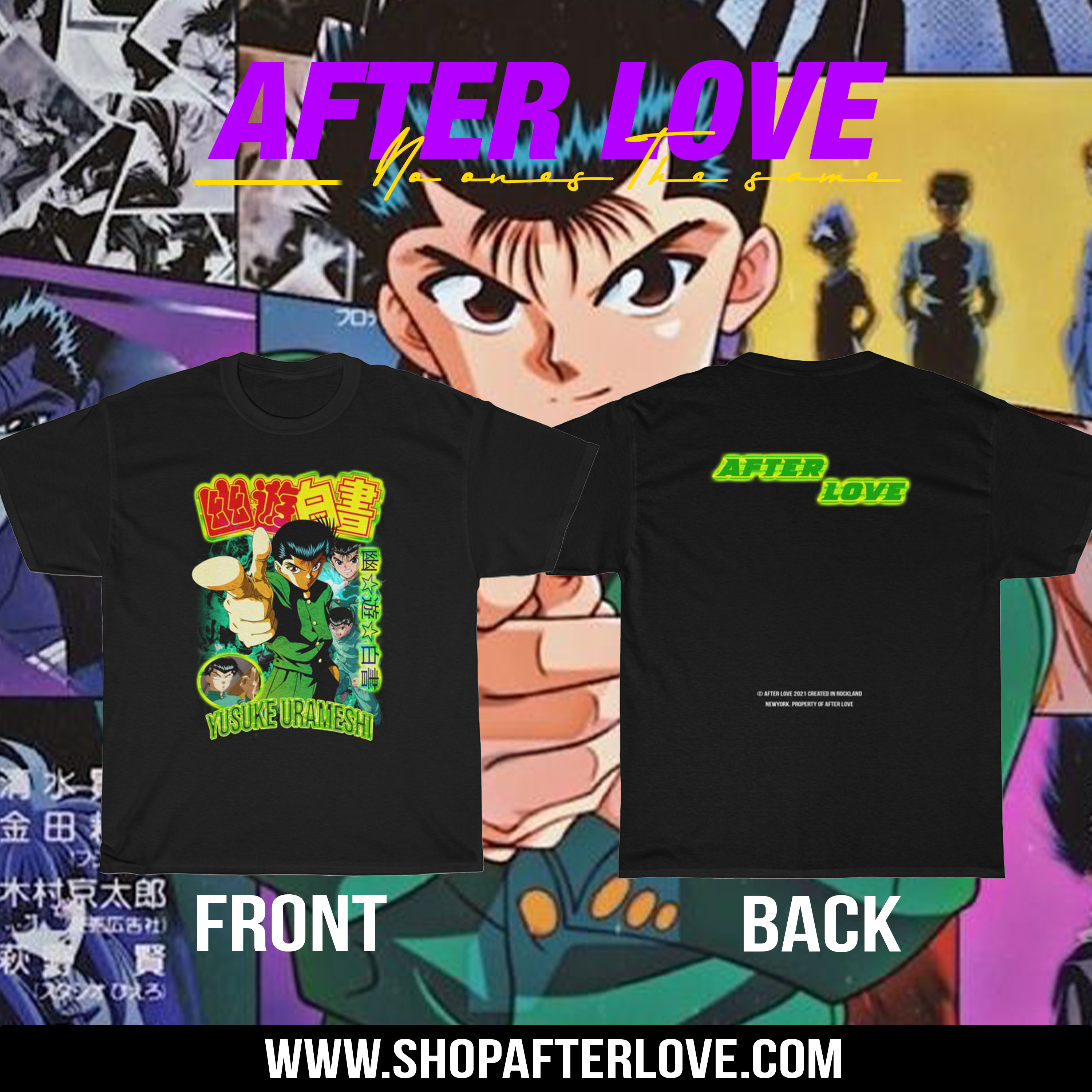 Yusuke Urameshi Graphic Tee